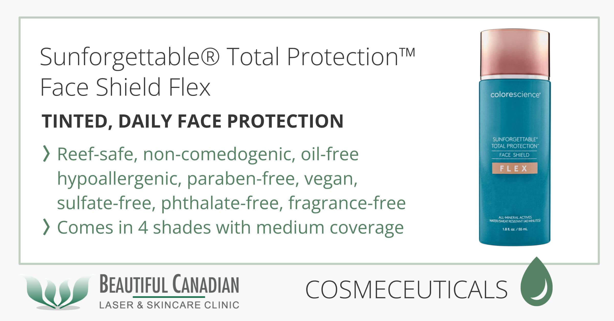 SUNFORGETTABLE® TOTAL PROTECTION™ FACE SHIELD FLEX SPF 50